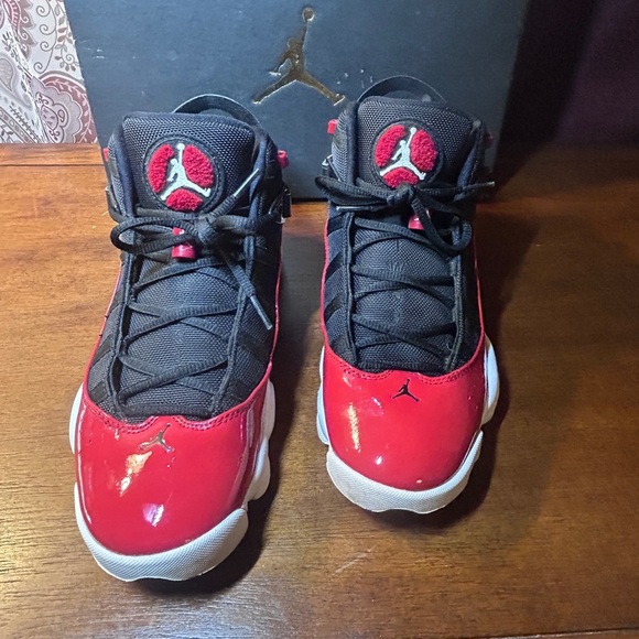 Nike Red and Black Athletic Shoes main image 15